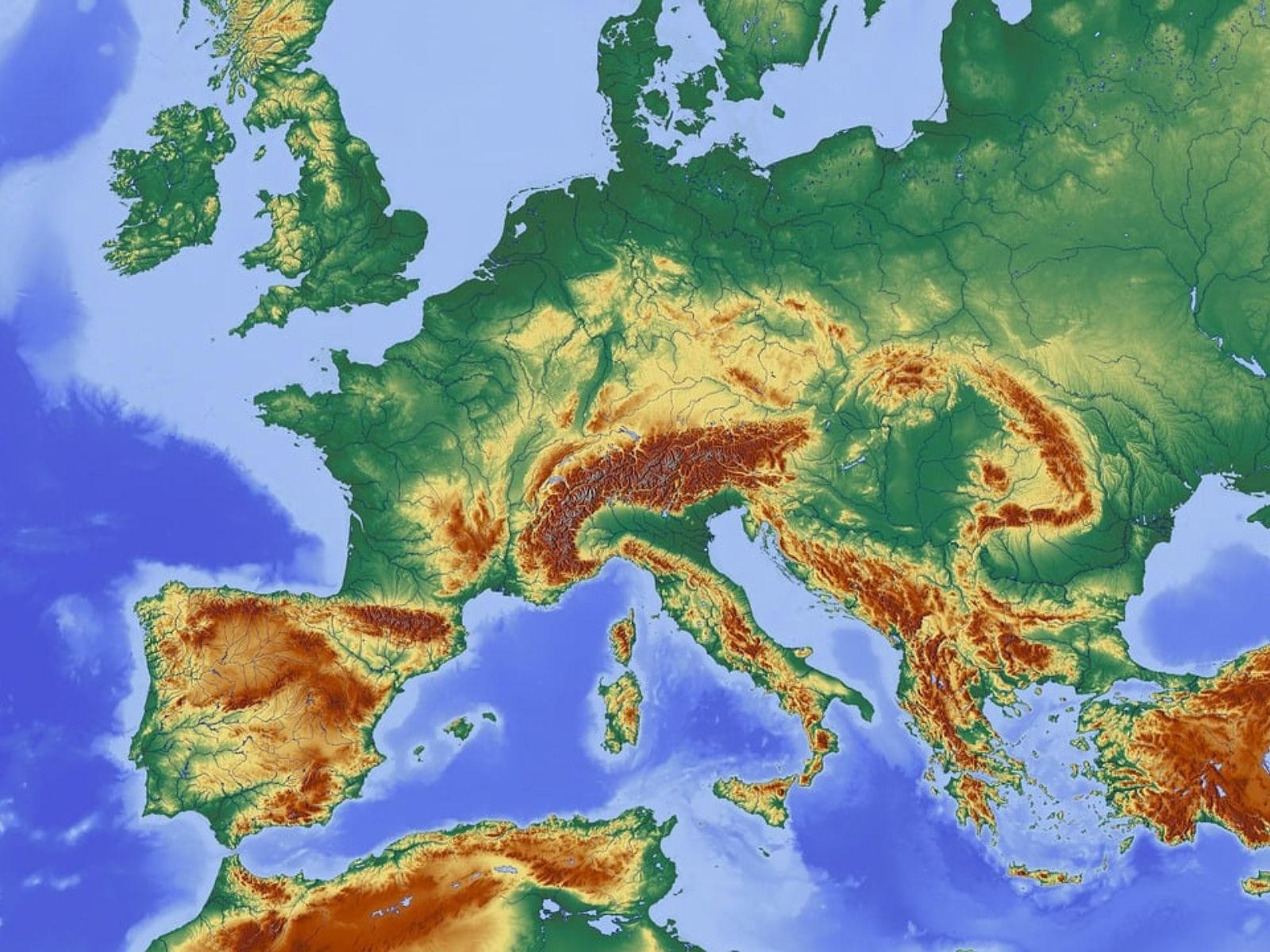 european europe map
